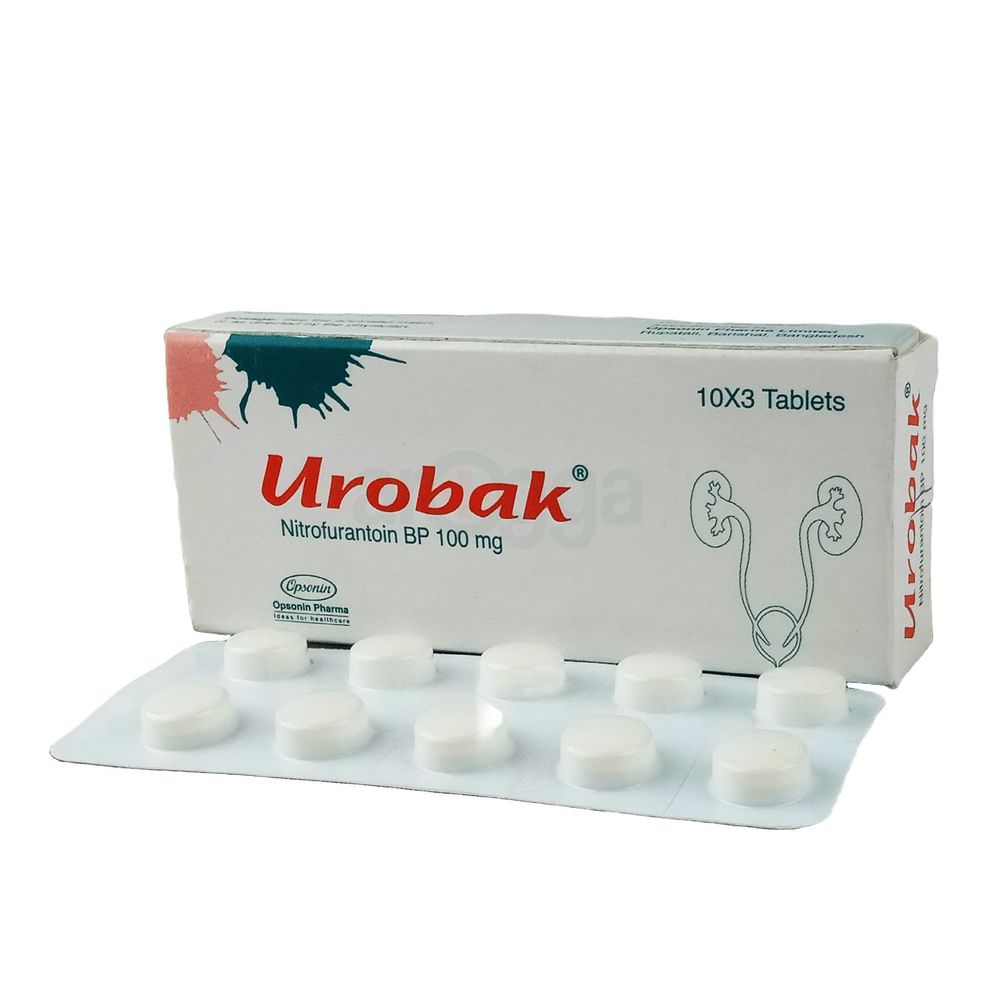 Urobak 100mg Tablet