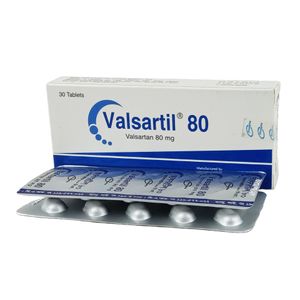 Valsartil 80mg Tablet