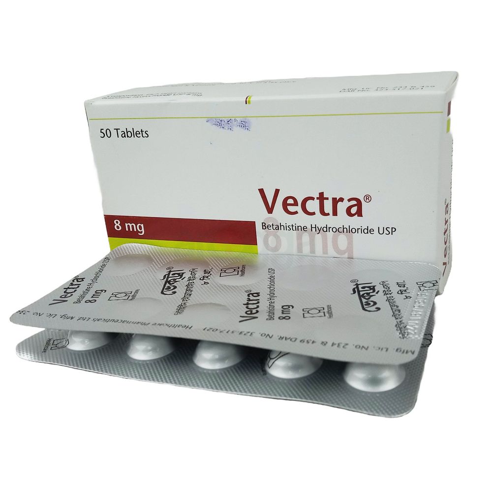 Vectra 8mg Tablet