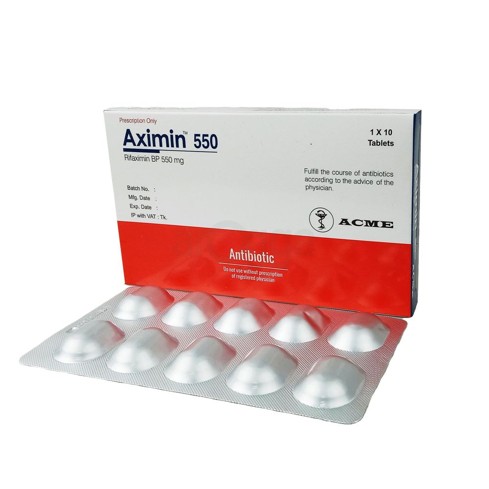 Aximin 550mg Tablet