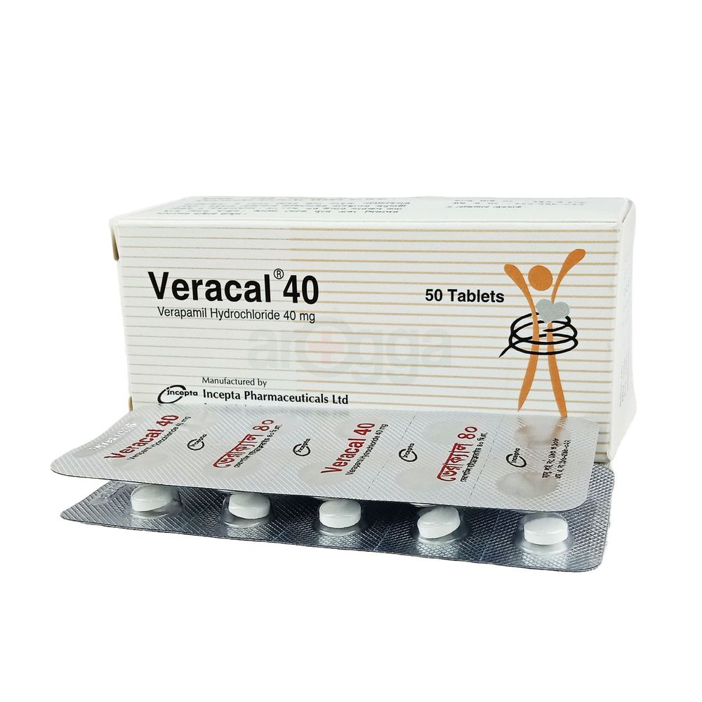 Veracal 40mg Tablet