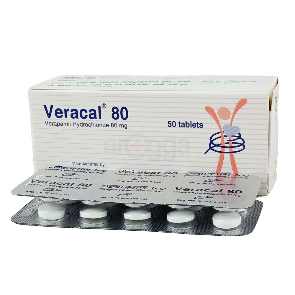 Veracal 80mg Tablet