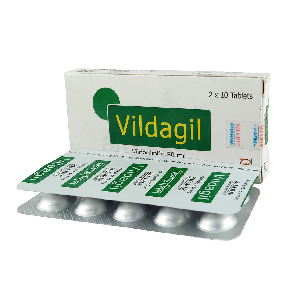 Vildagil 50mg Tablet