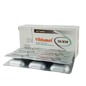 Vildamet 850/50 850mg+50mg Tablet