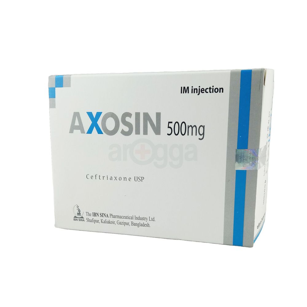 Axosin 500mg IM 500mg/vial Injection