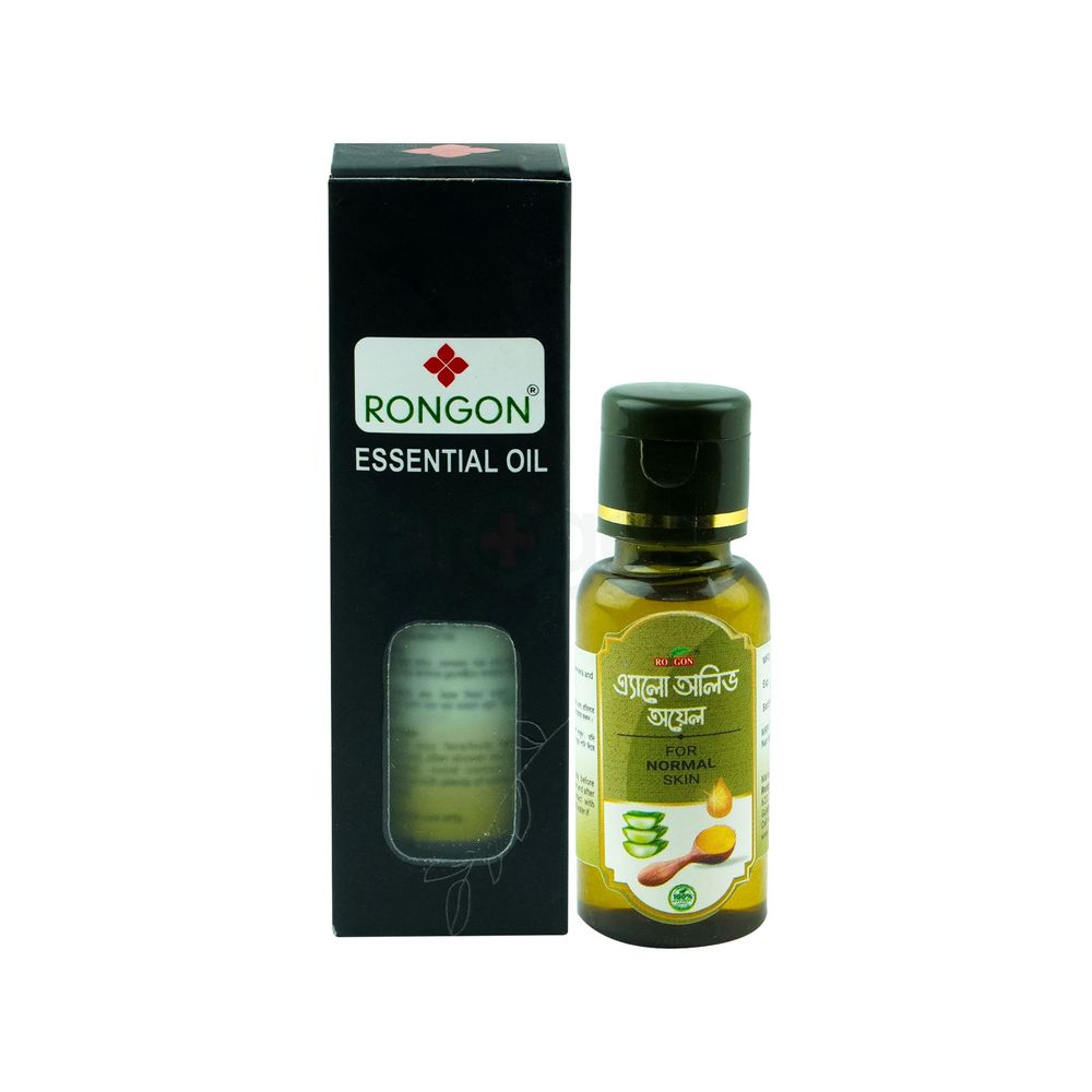 Rongon Herbals Aloe Olive Oil for Normal Skin - রঙ্গন হারবাল এ্যালো অলিভ অয়েল ফর নরমাল স্কিন  