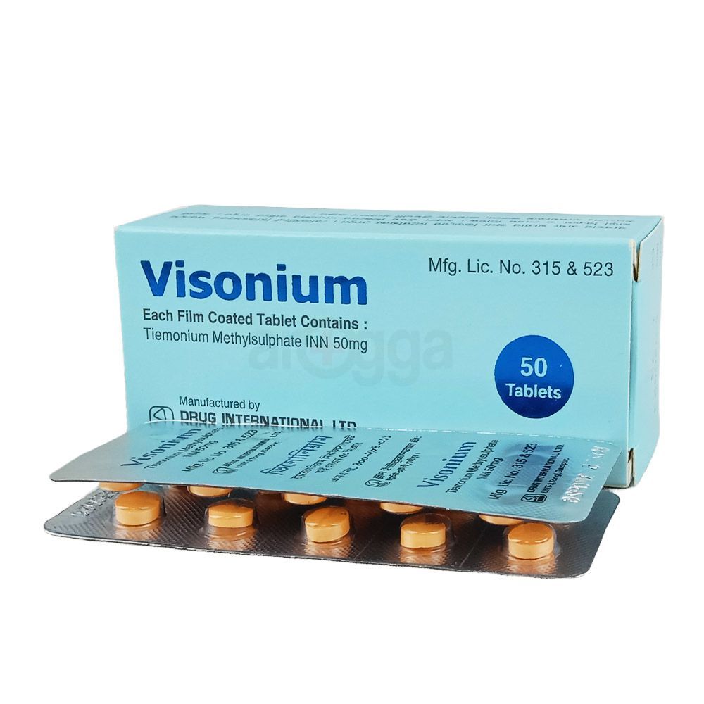 Visonium 50mg Tablet - Arogga Online Pharmacy