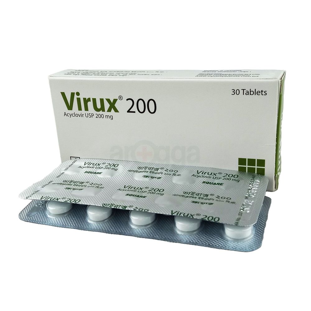 Virux 200mg Tablet