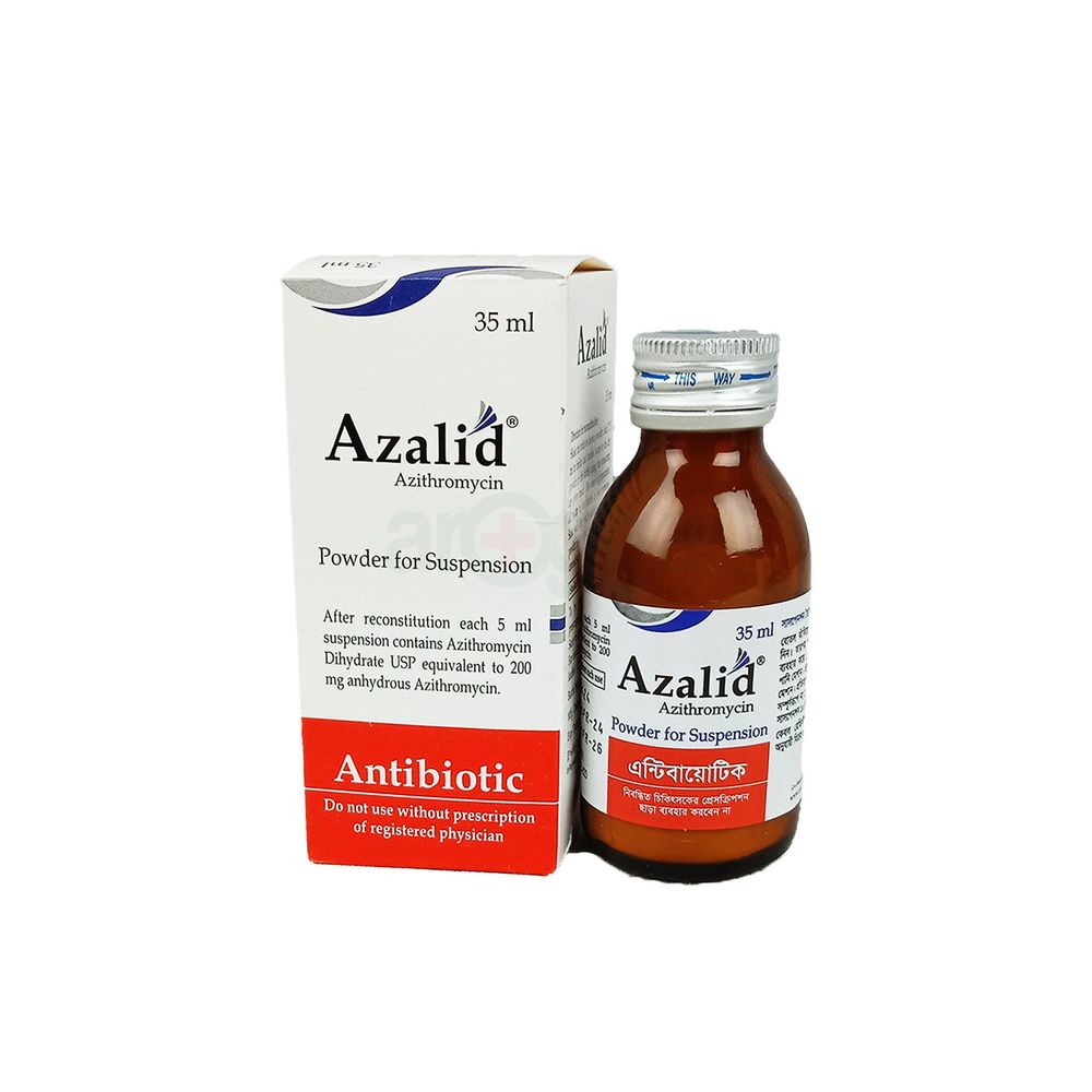 Azalid 200mg/5ml Powder for Suspension