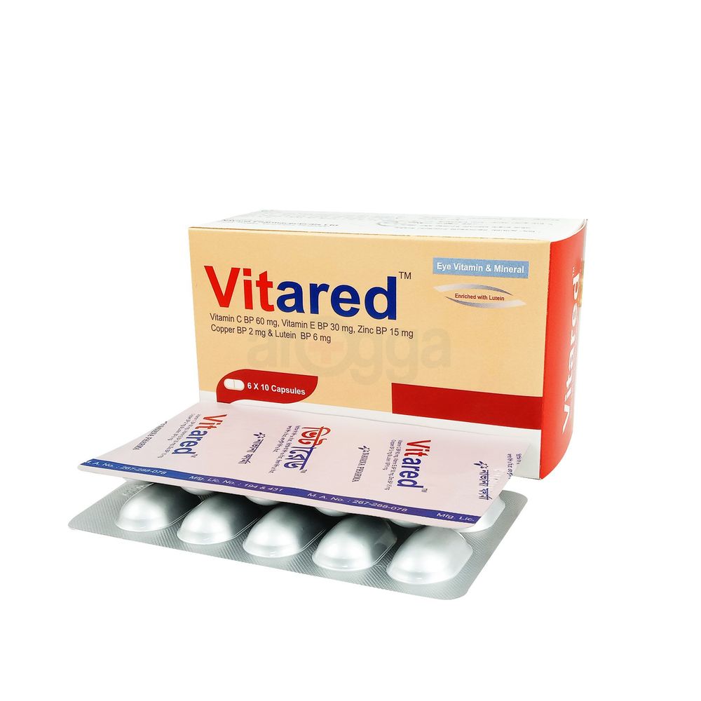 Vitared 60mg+30mg+6mg+2mg+15mg Capsule