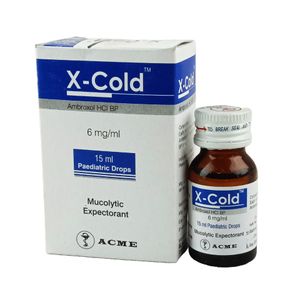 X-Cold 6mg/ml Pediatric Drops