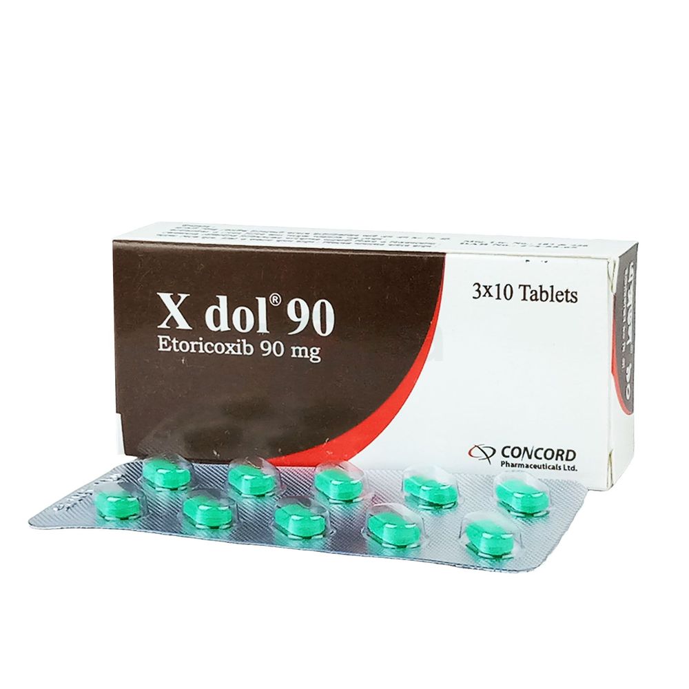 X Dol 90mg Tablet