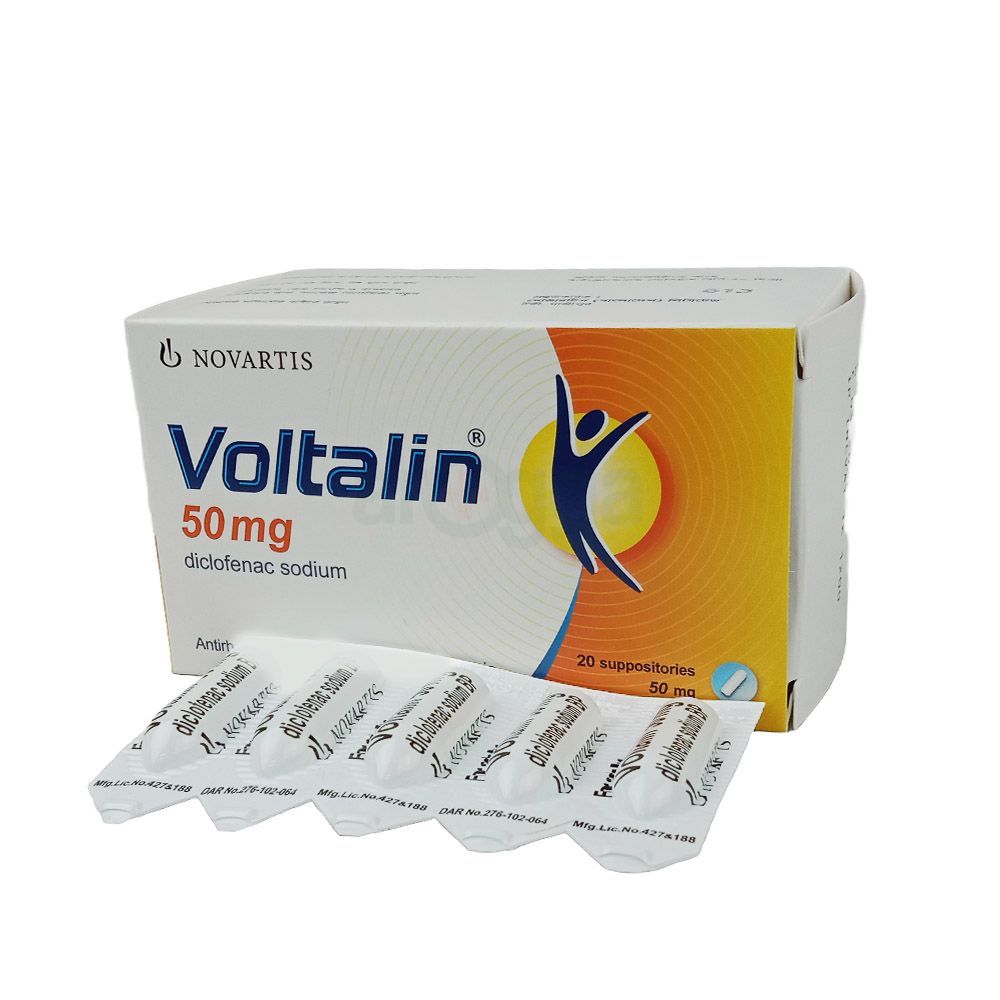 Voltalin 50 Suppository 50mg Suppository