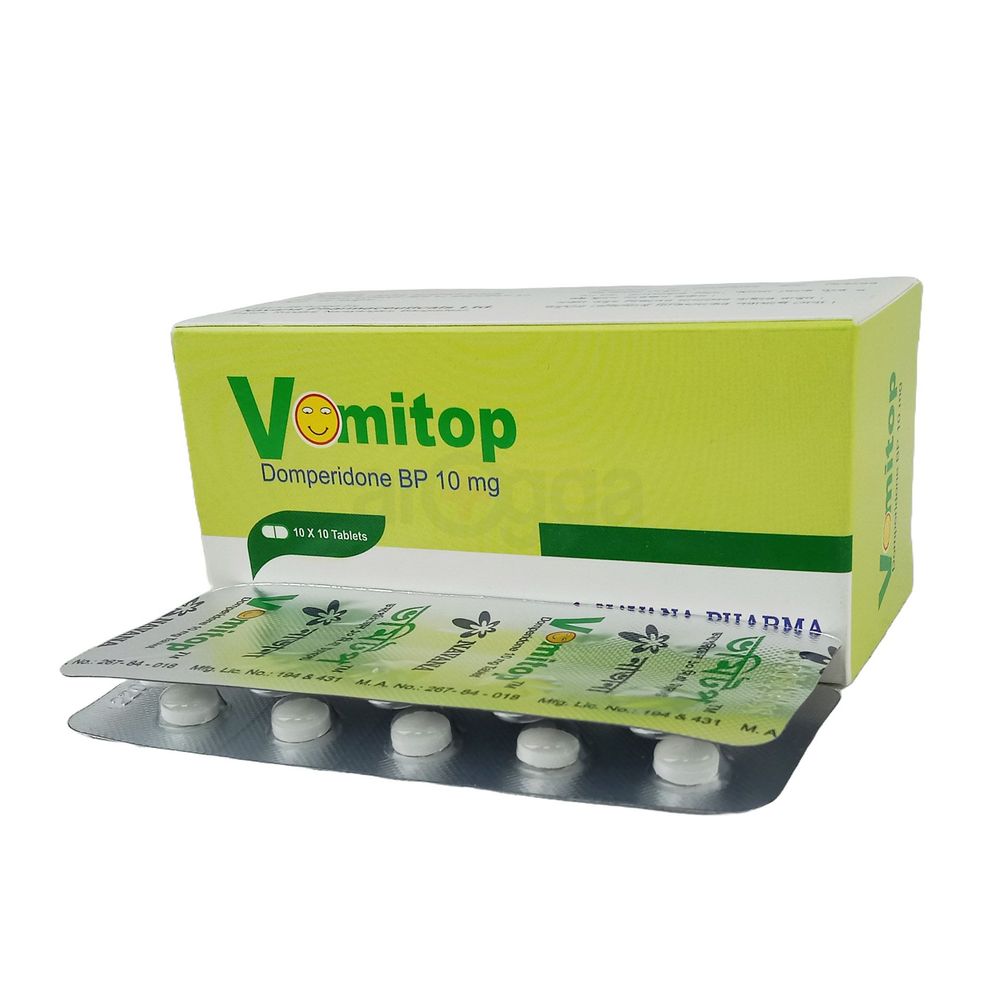 Vomitop 10mg Tablet