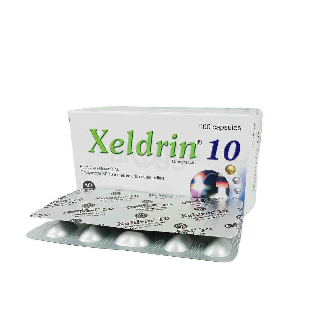 Xeldrin 10mg Capsule