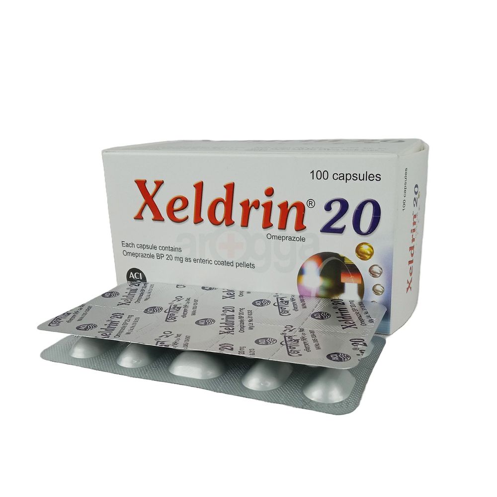 Xeldrin 20mg Capsule