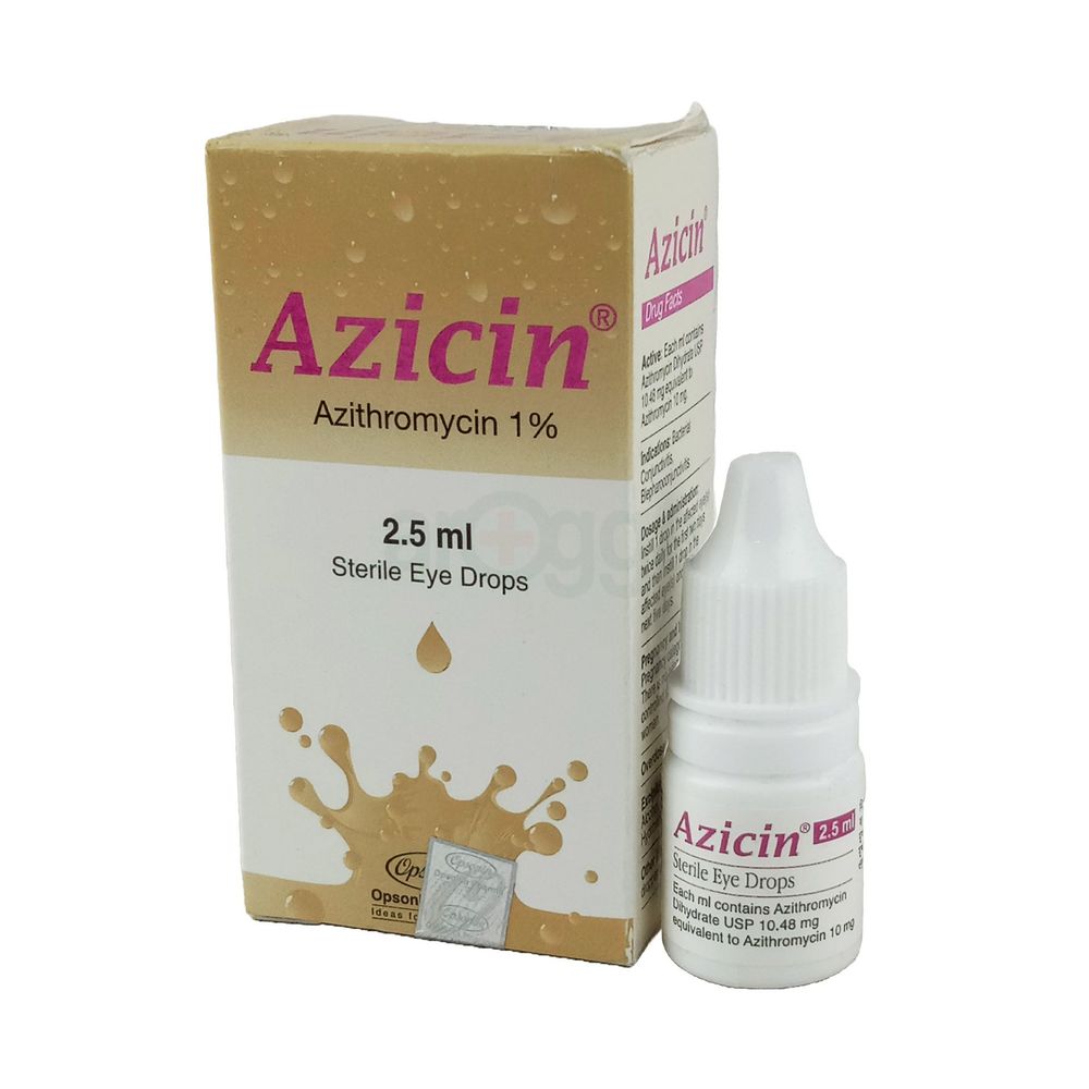 Azicin 2.5ml 1% Eye Drop