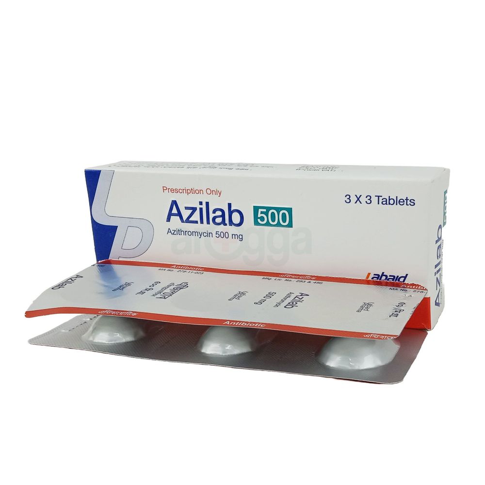 Azilab 500mg Tablet