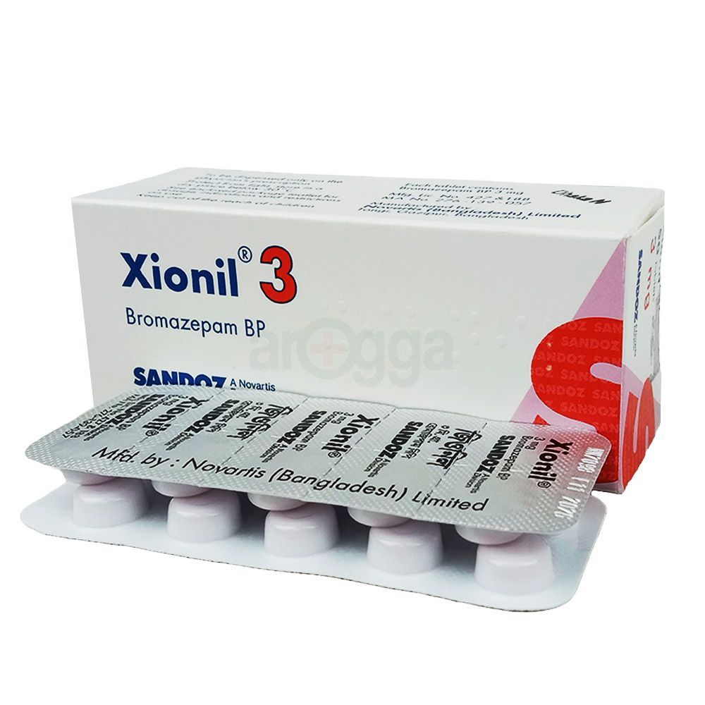 Xionil 3mg Tablet