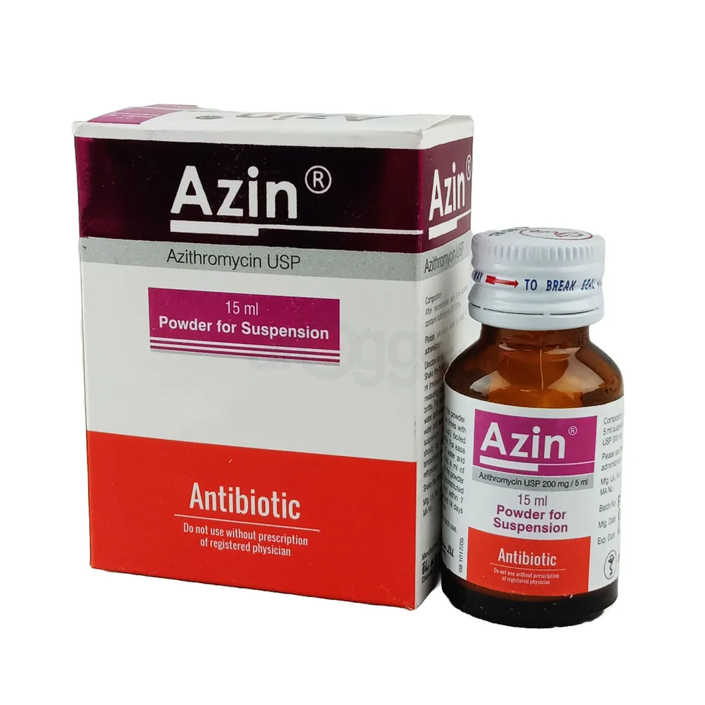 Azin 200mg/5ml Powder for Suspension