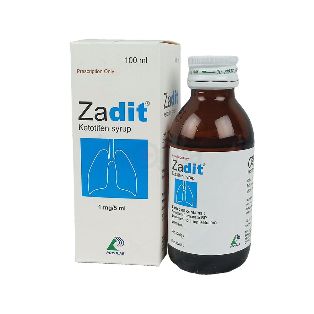 Zadit 1mg/5ml Syrup