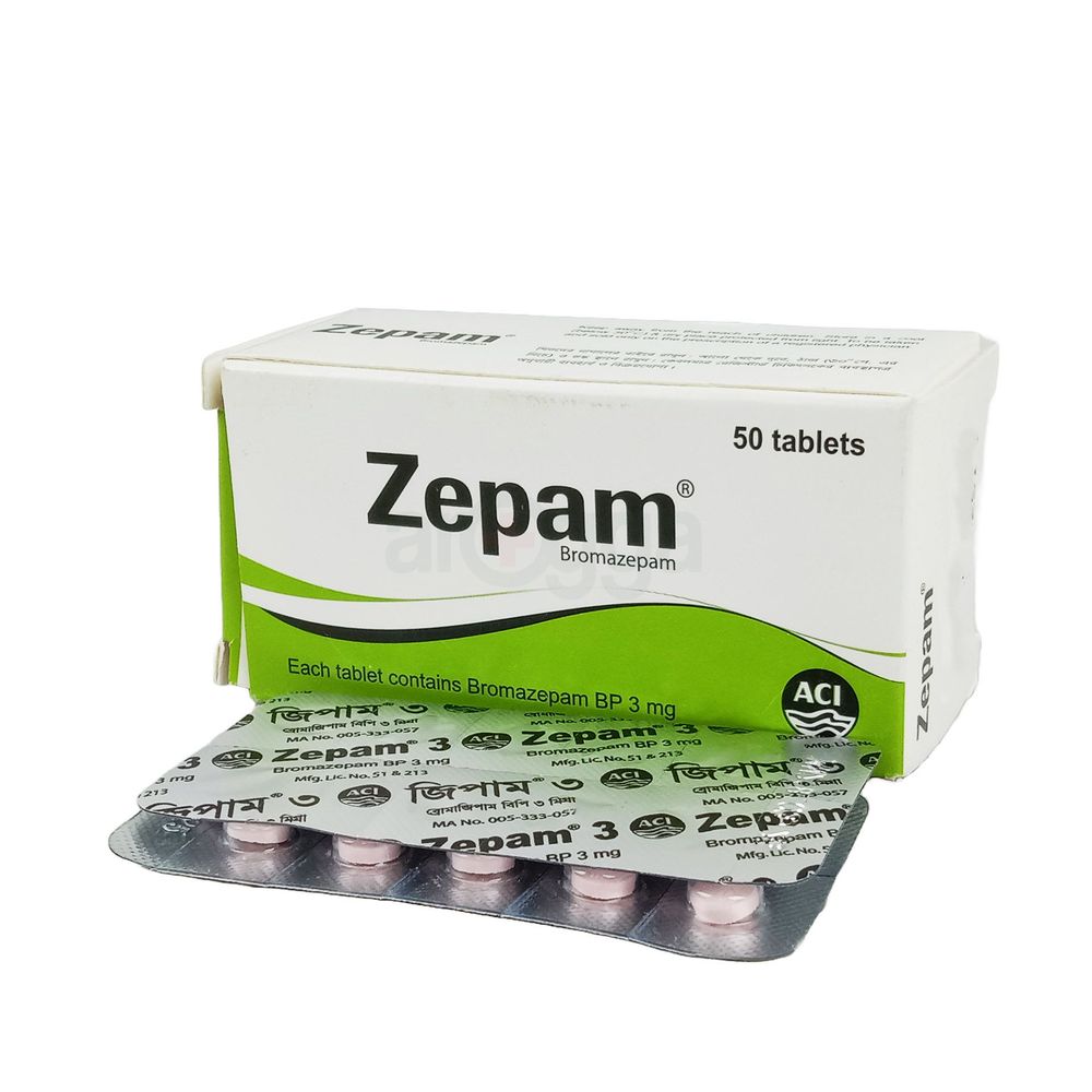 Zepam 3mg Tablet