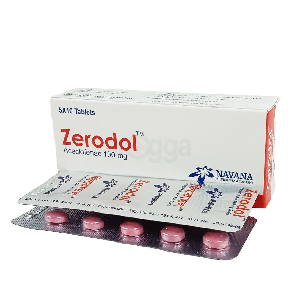 Zerodol 100mg Tablet