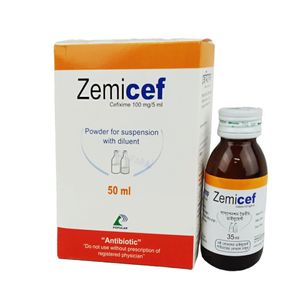 Zemicef 100mg/5ml Powder for Suspension