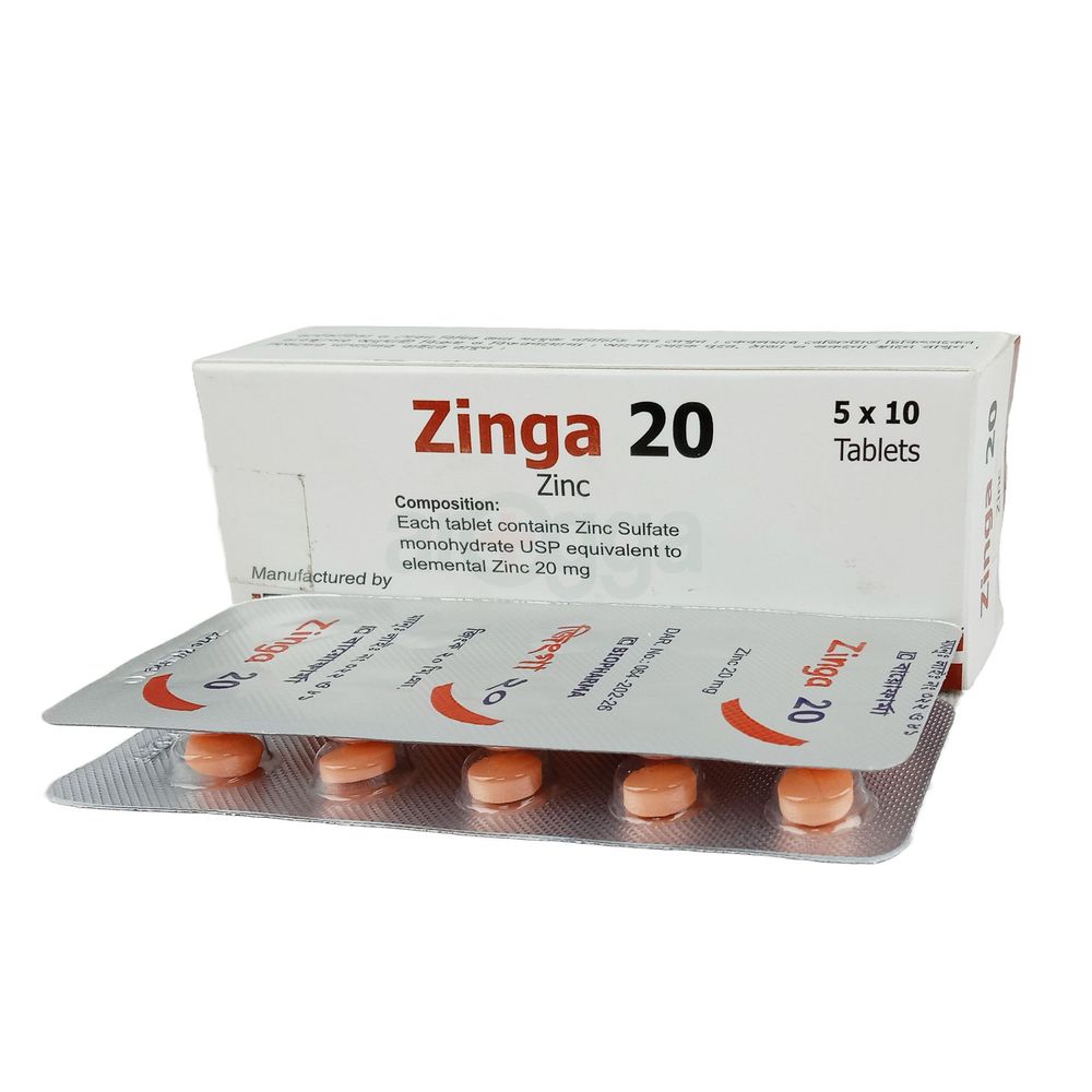 Zinga 20mg Tablet