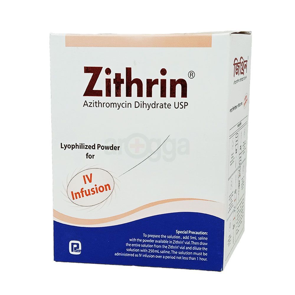 Zithrin 500mg/vial IV Infusion