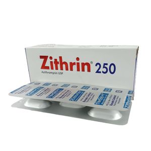 Zithrin 250 Tablet 250mg Tablet