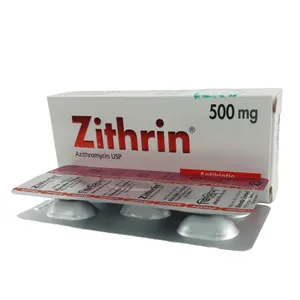 Zithrin 500mg Tablet