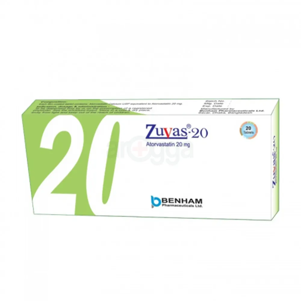 Zuvas 20mg Tablet