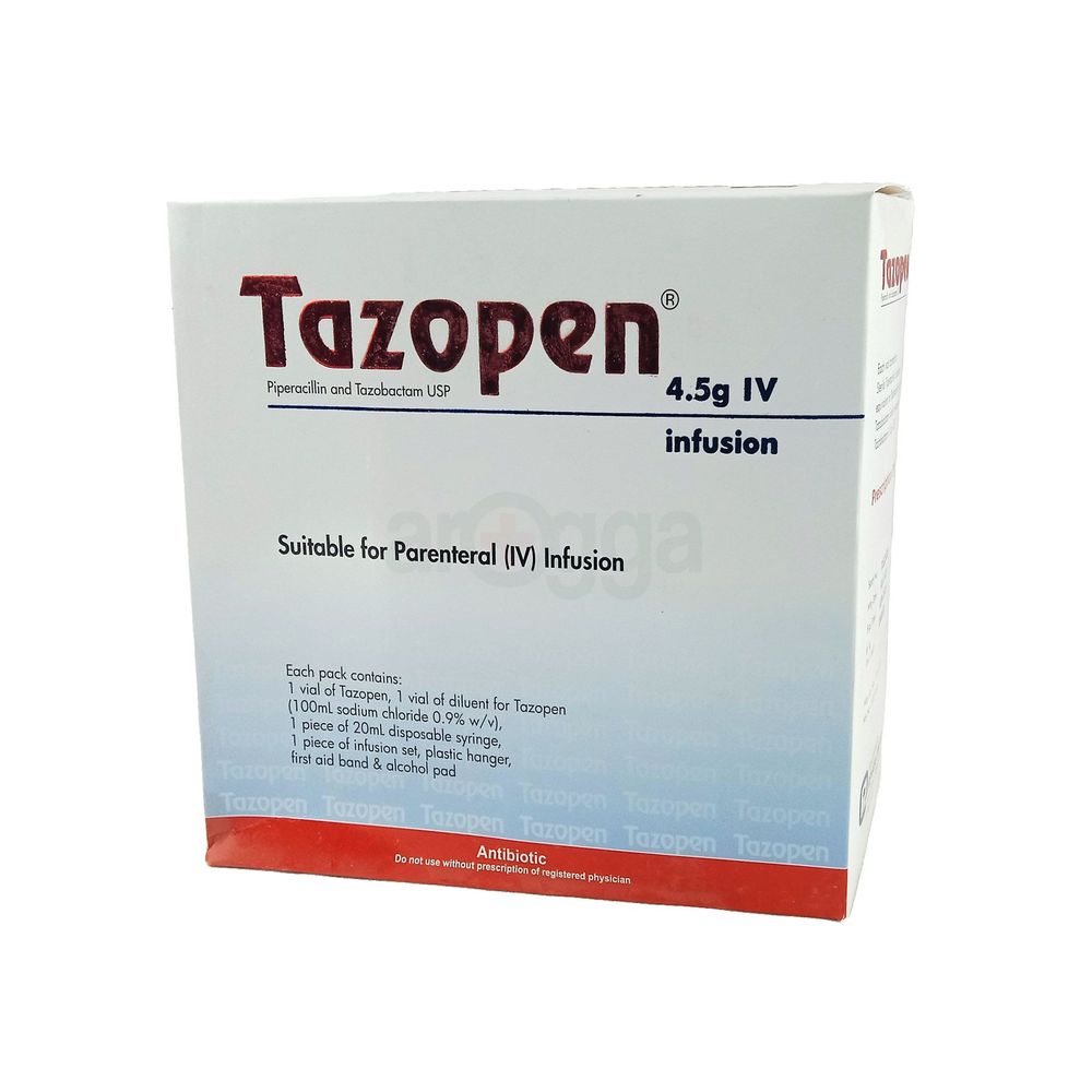 Tazopen IV 4gm+0.5gm/vial Injection