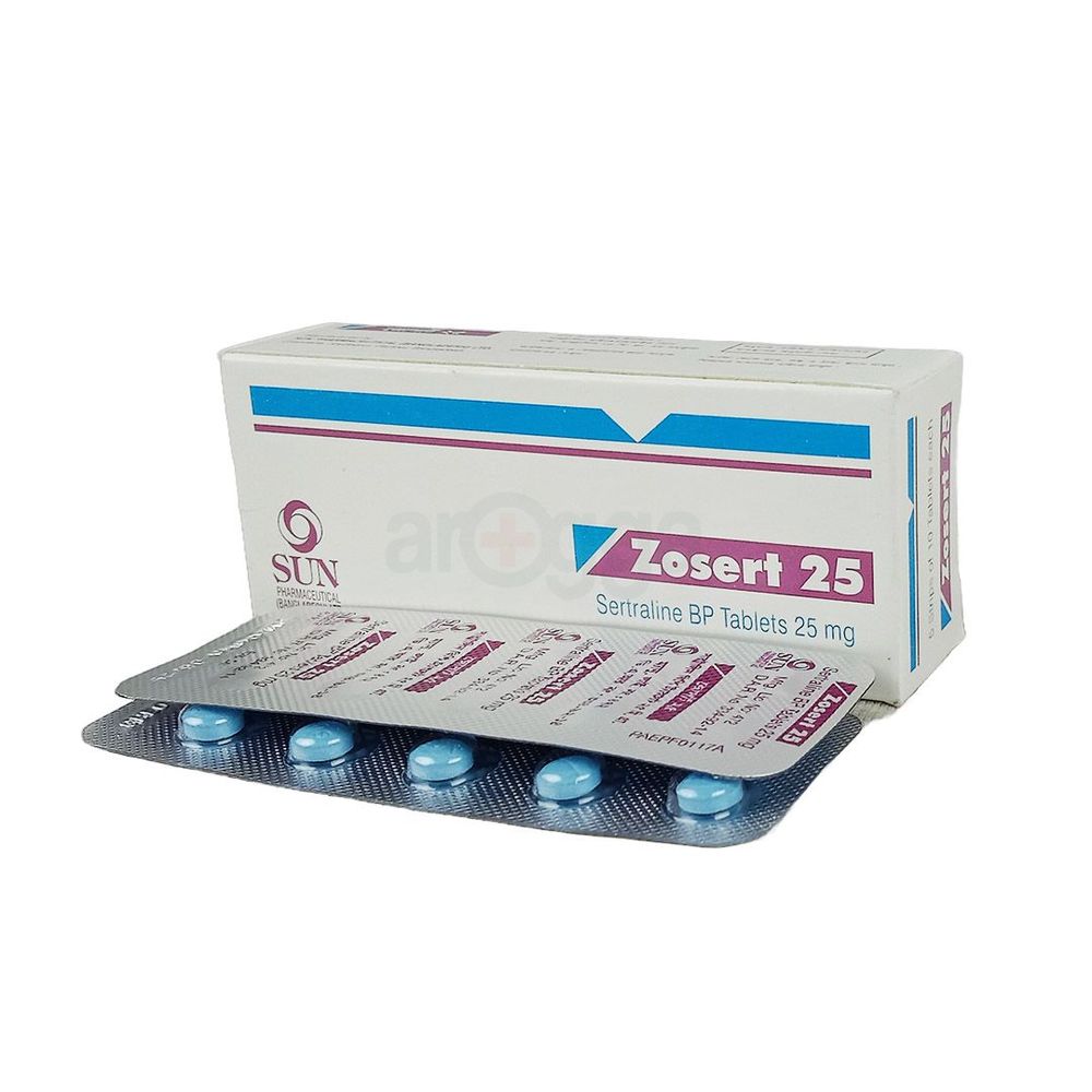 Zosert 25mg Tablet
