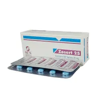 Zosert 25mg Tablet
