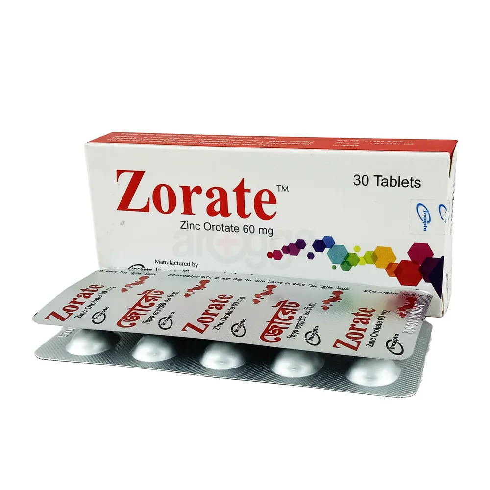 Zorate 60mg Tablet