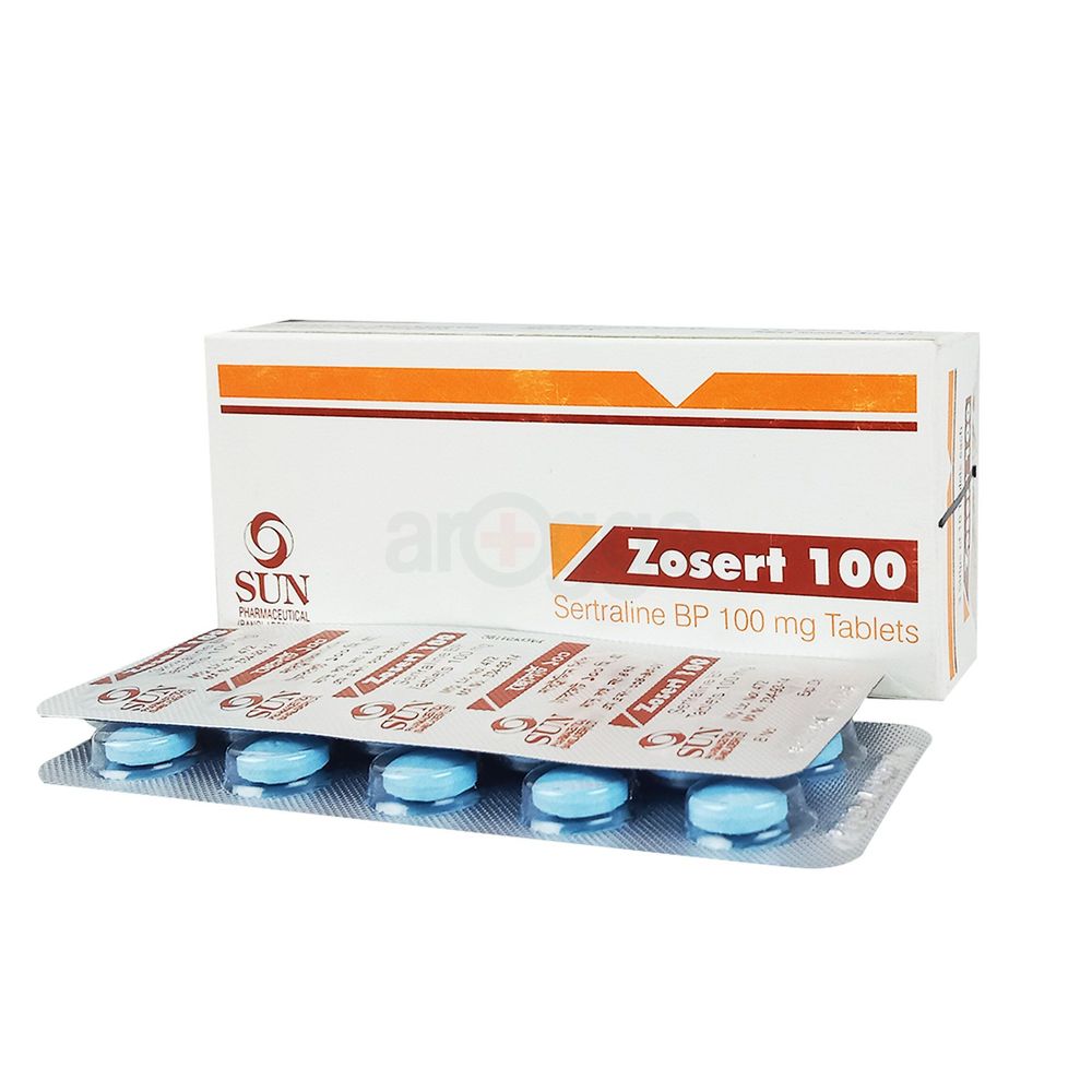 Zosert 100mg Tablet