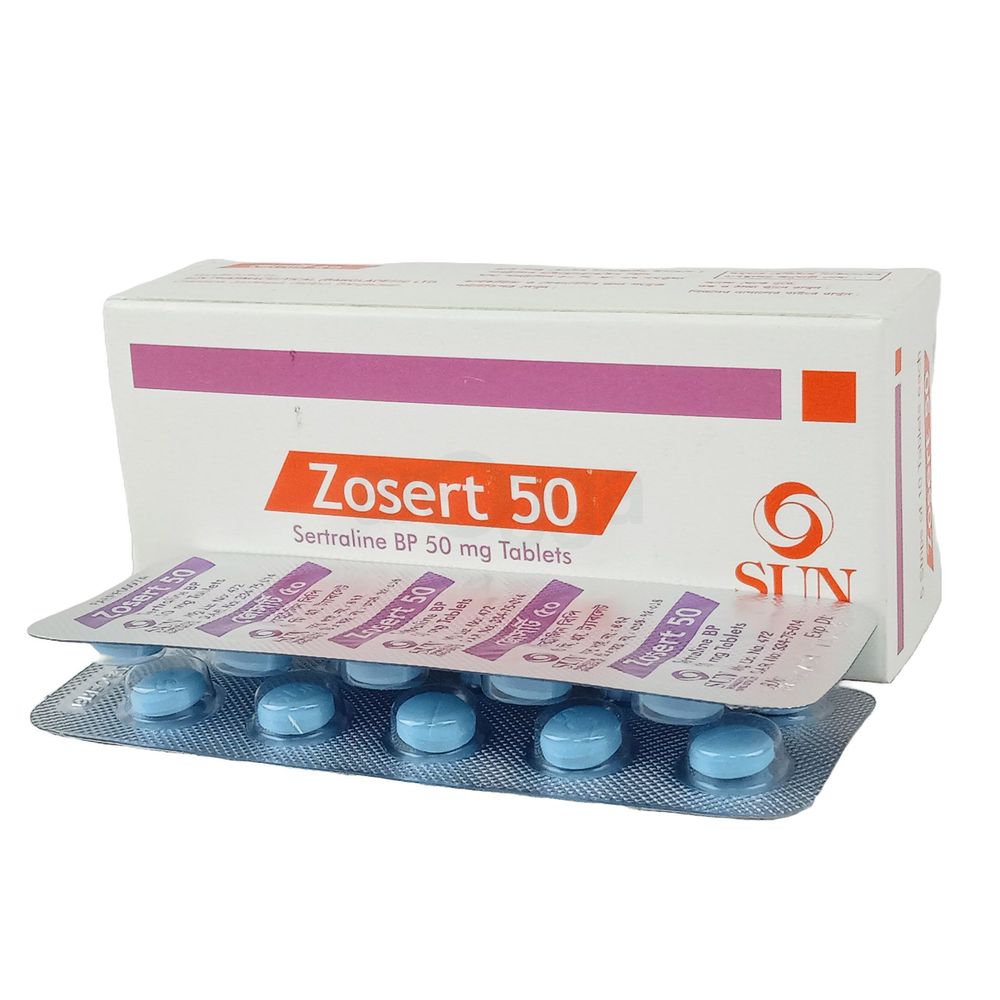 Zosert 50mg Tablet