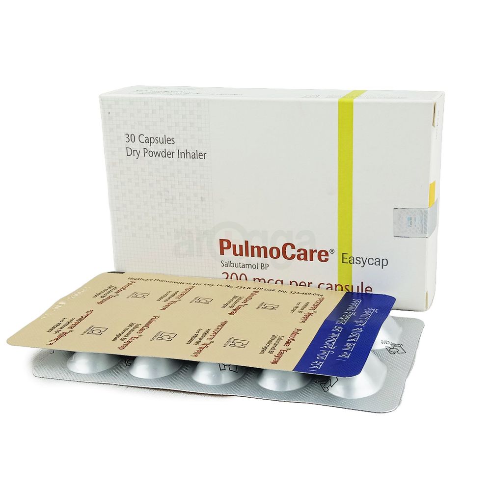 Pulmocare Easycap 200mcg Capsule