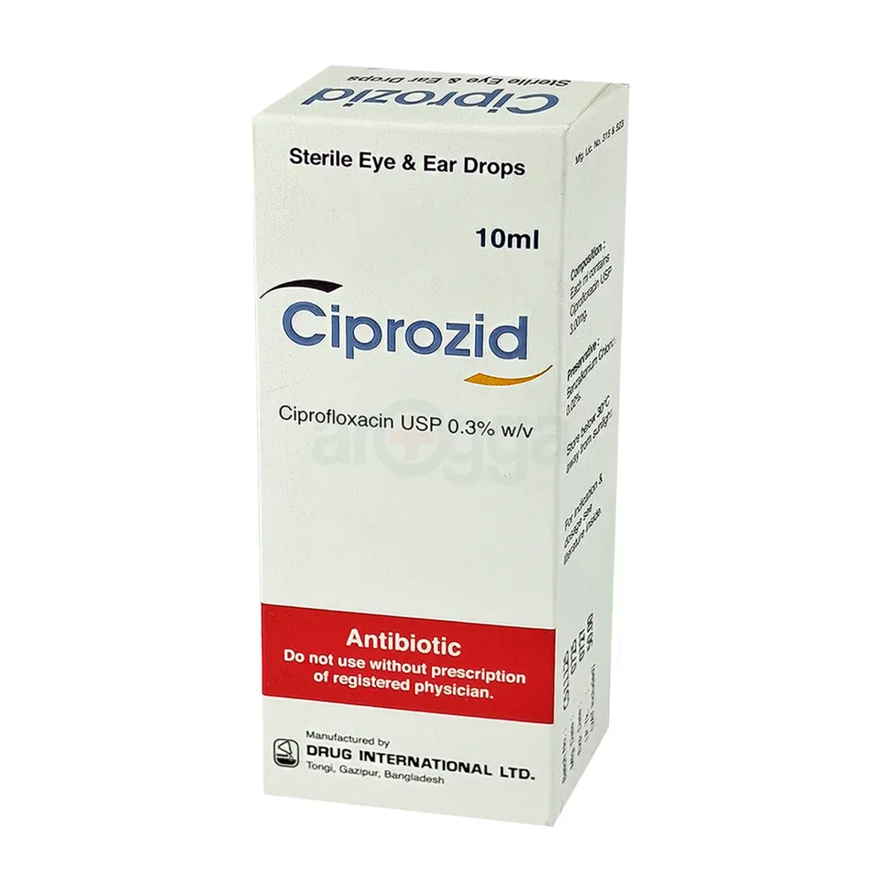 Ciprozid 0.30% Eye/Ear Drops