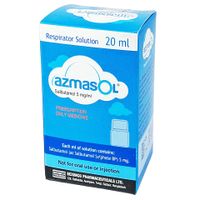 Azmasol Resperitory Solution 5mg/ml Respirator Solution