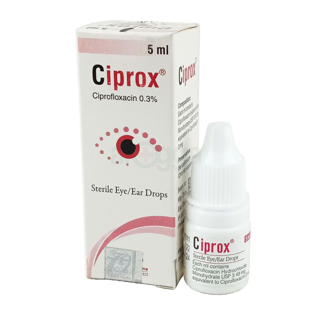 Ciprox 0.30% Eye/Ear Drops