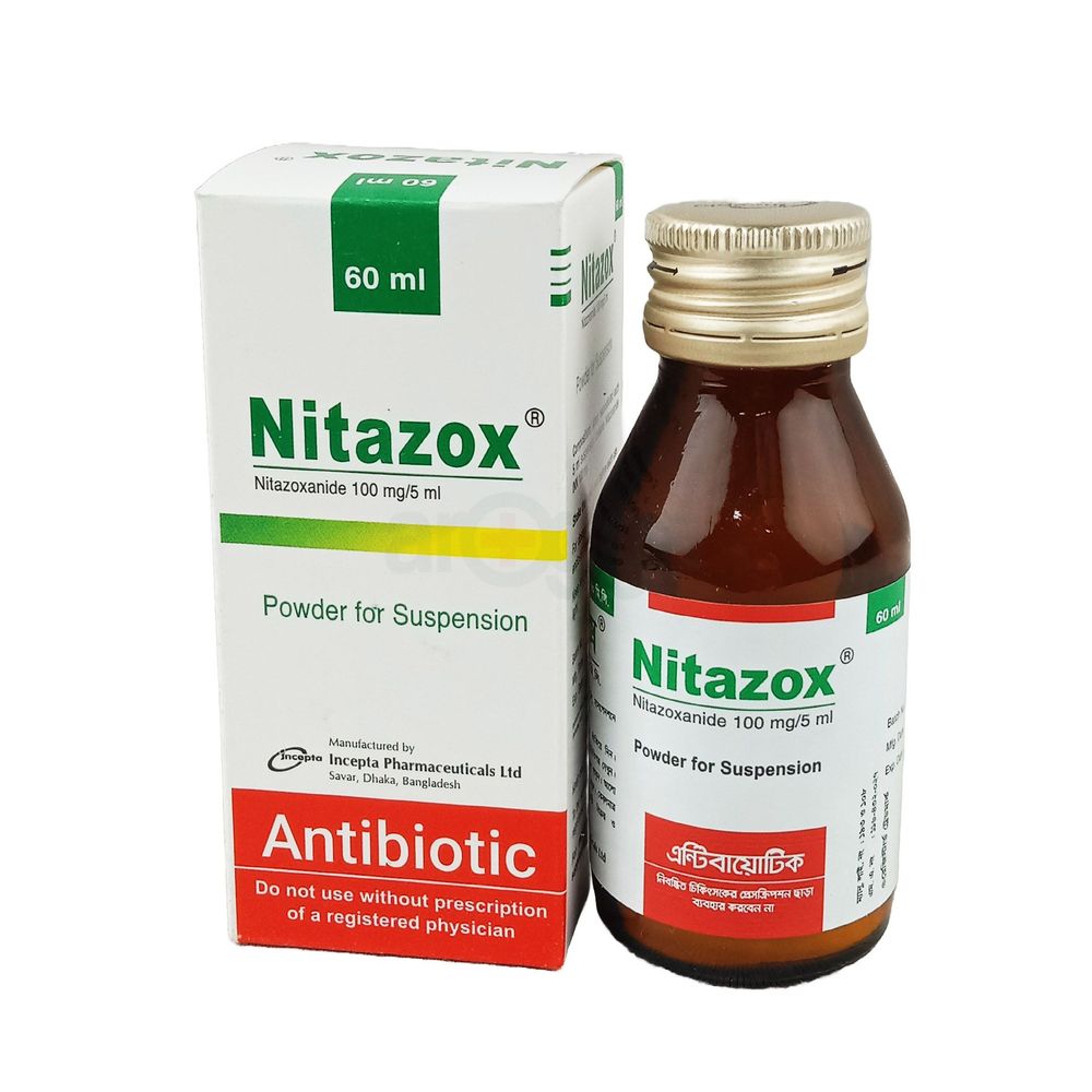 Nitazox 100mg/5ml Powder for Suspension