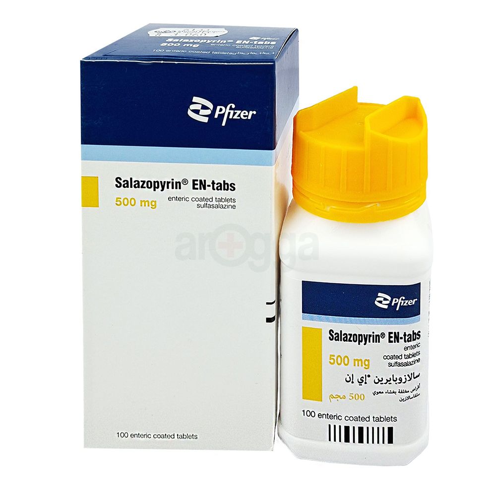 Salazopyrin EN 500mg Tablet