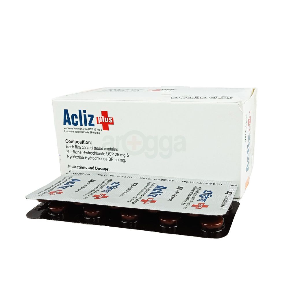 Acliz PLUS 25mg+50mg Tablet