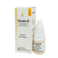 Cloram D 0.1%+0.5% Eye/Ear Drops