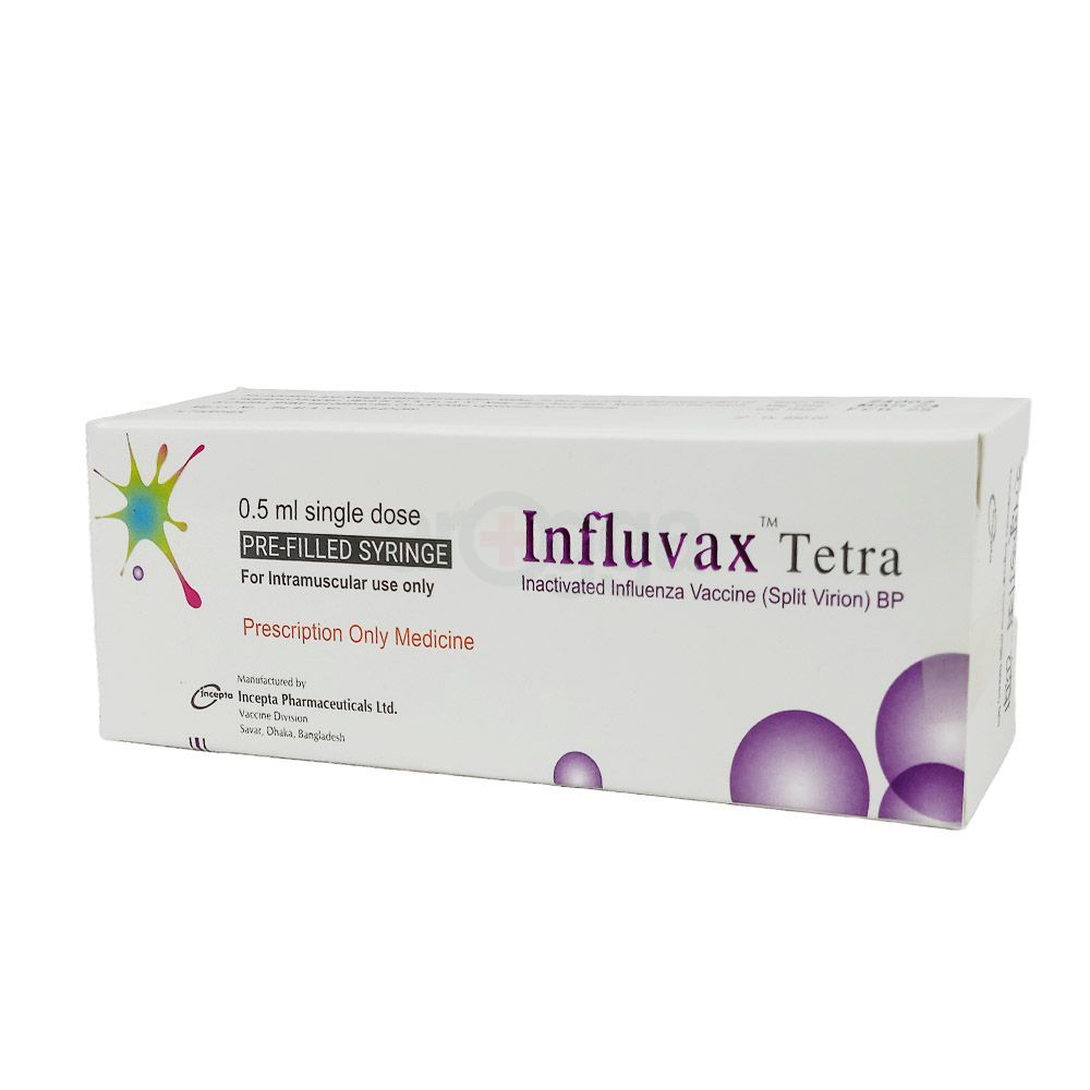 Influvax Tetra 15mcg/0.5ml Injection