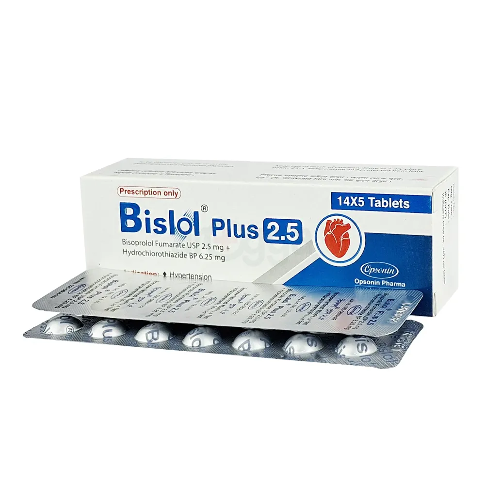 Bislol Plus 2.5 2.5mg+6.25mg Tablet