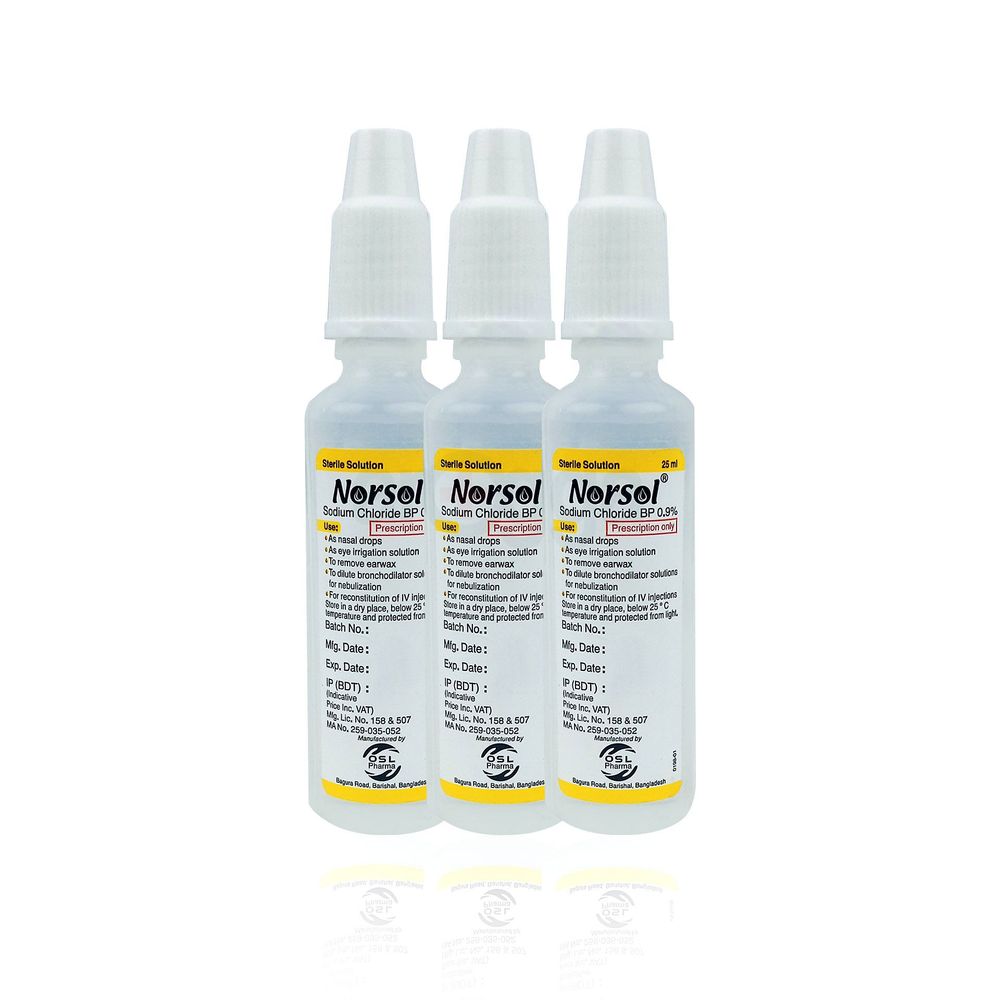 Norsol Drop 25ml 0.90% Solution